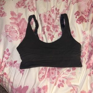 Lululemon reversible sports bra size 8 marble and gray
